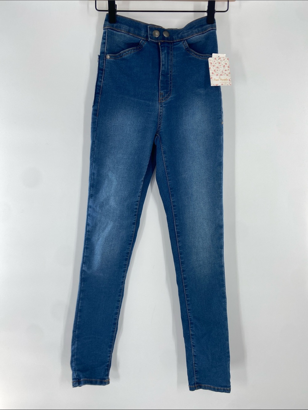 Free People Blue "Sweet Jane" Women's Skinny Jeans Size 25 NWT